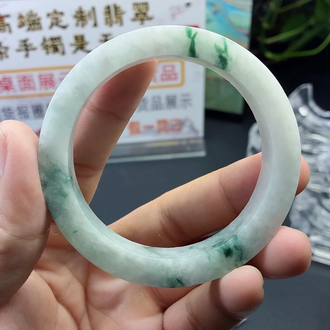 定制翡翠未镶嵌56正圈