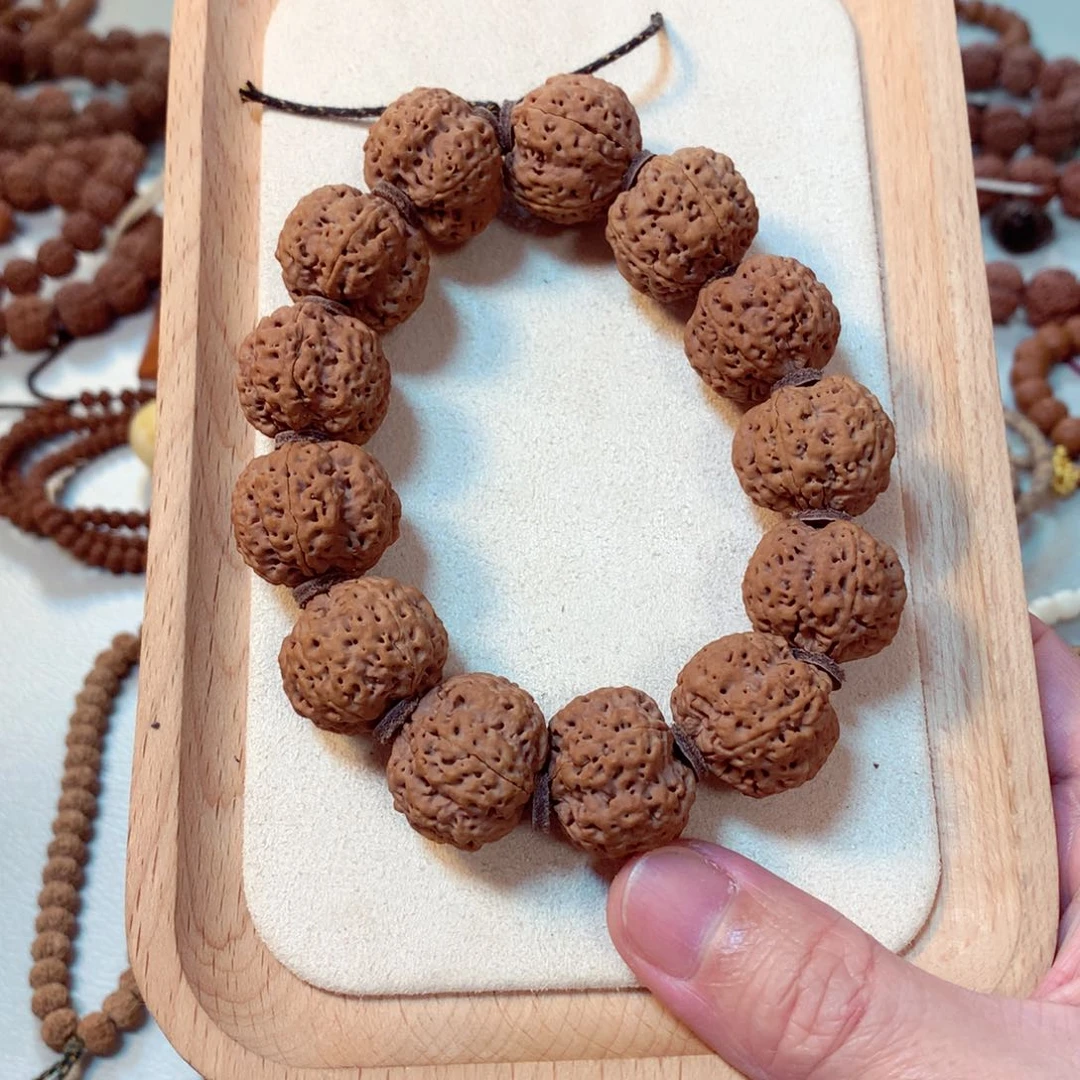 金刚菩提手串24mm五星蜂王大金刚头货精品浮力只一条