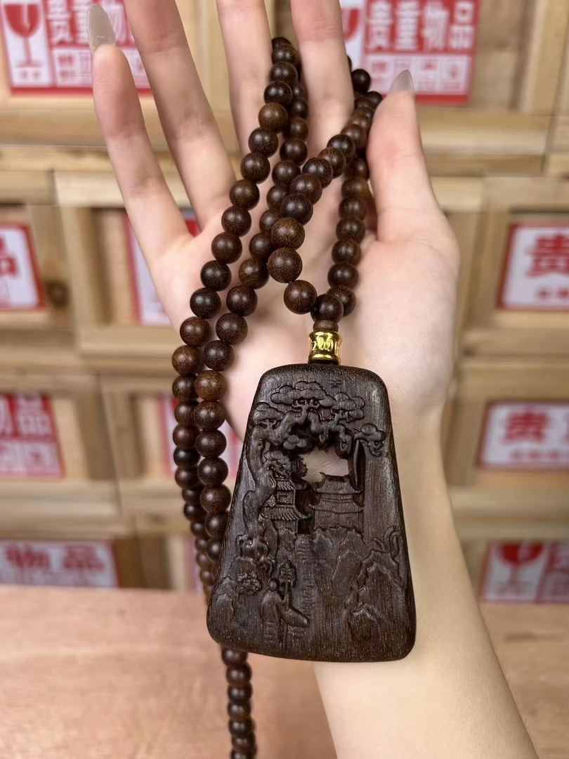 精品手串S-0281金山水无礼盒无证书