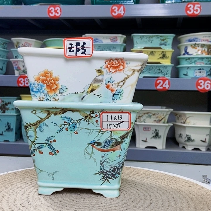 紫砂花瓶紫砂花盆