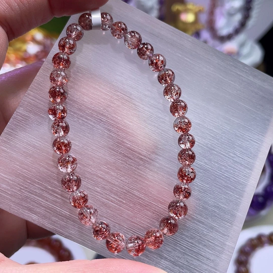 未镶嵌水晶手链金草莓手链