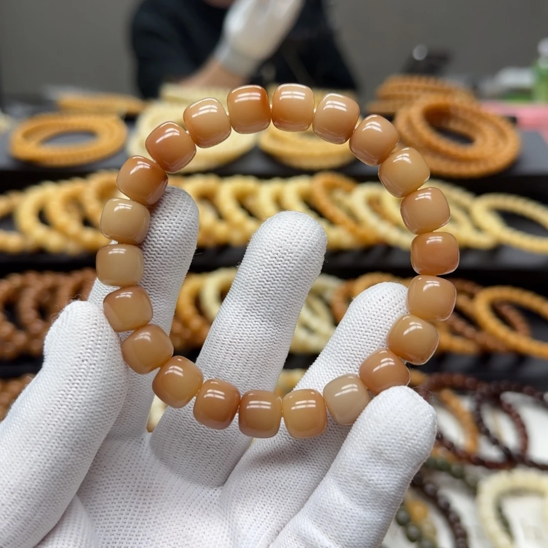 手串菩提根/象牙果10×11 5年 鬼工