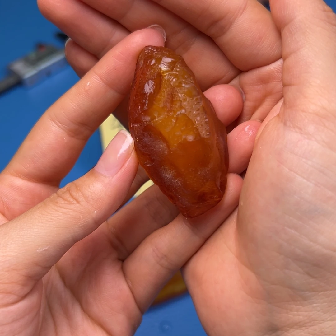 铭***印未镶嵌定制琥珀琥珀蜜蜡