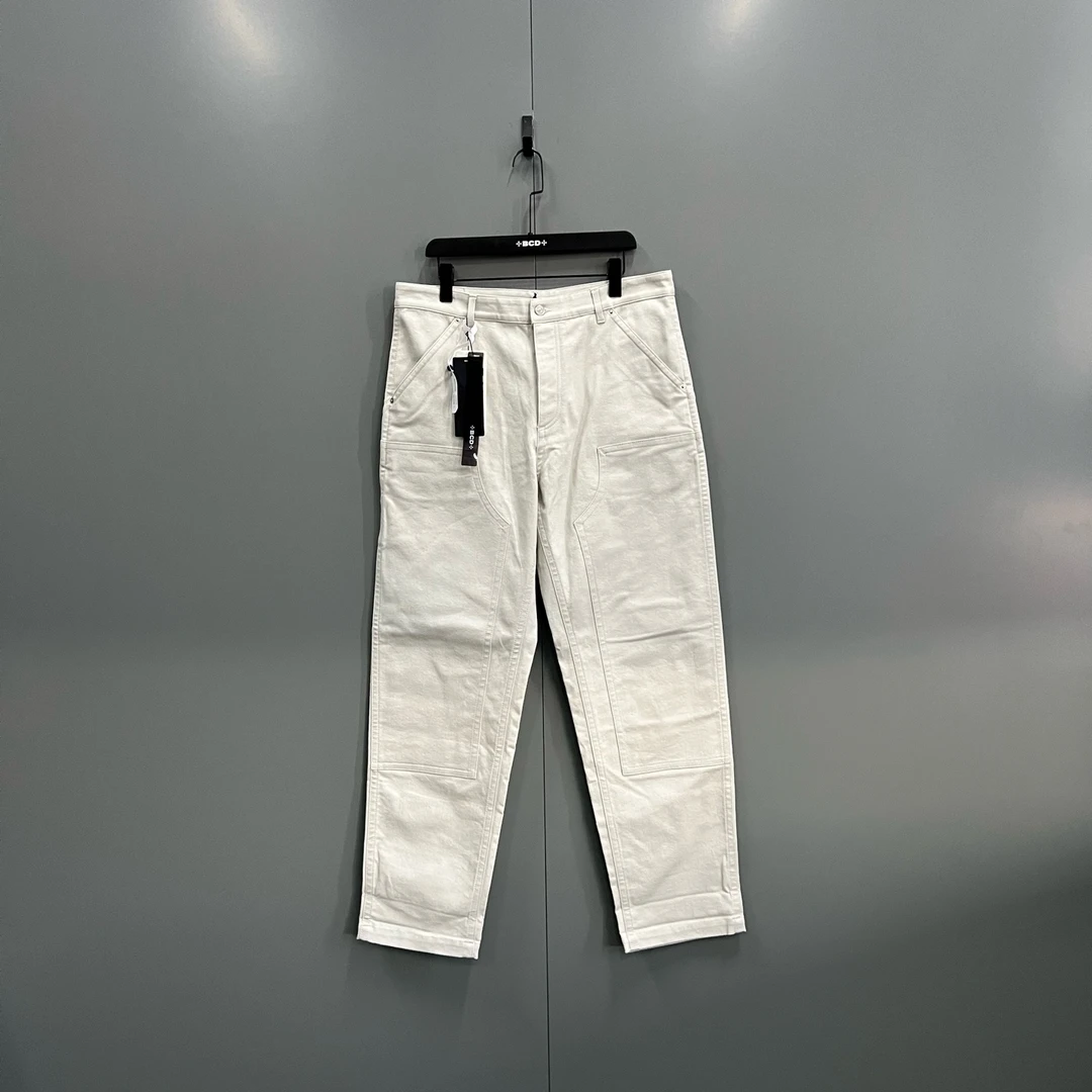 未使用 DIOR/迪奥 (ll) 纯色工装牛仔裤 34码 020485