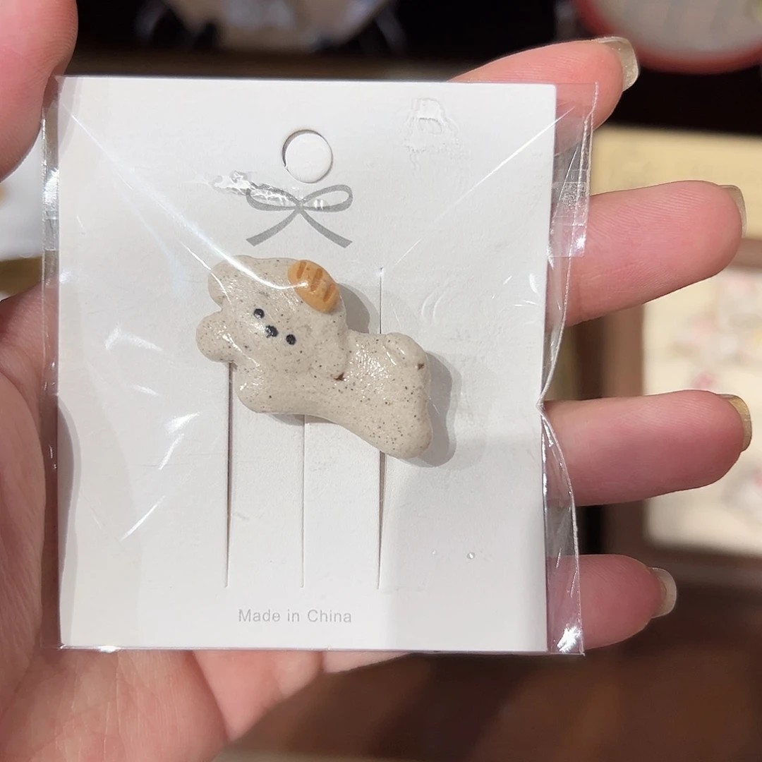 陶瓷艺术胸针手作