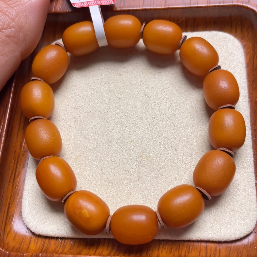 蜜蜡手链未镶嵌手串