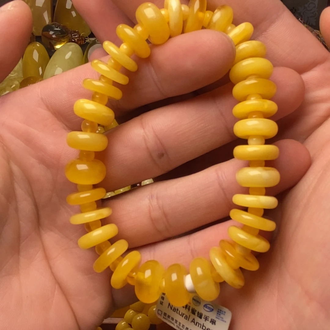 琥珀未镶嵌裸石蜜蜡