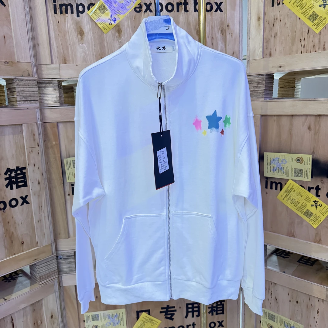 L12-情侣款百搭立领长袖外穿韩版夹克外套-G