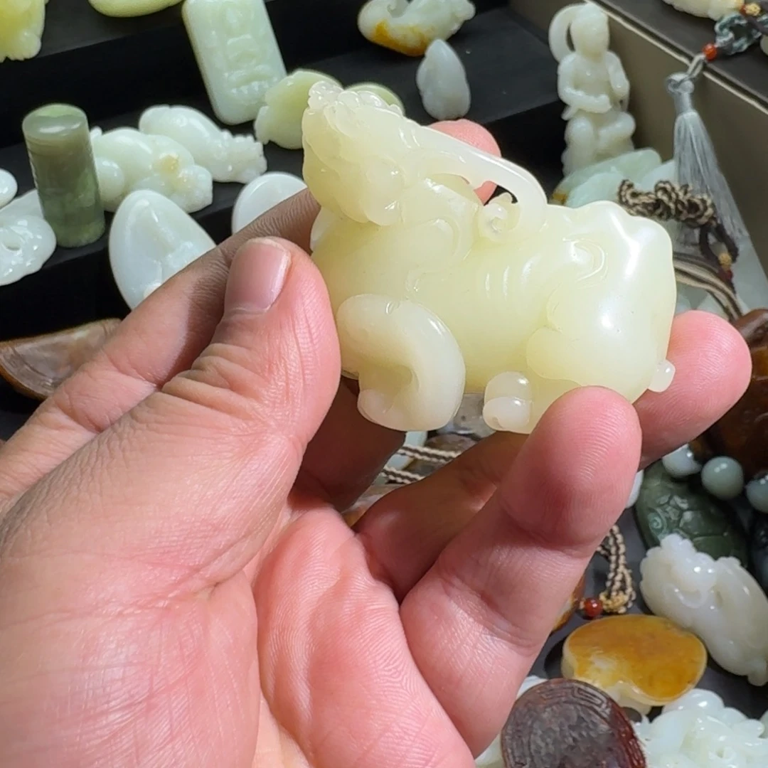 和田玉颈饰未镶嵌@***水