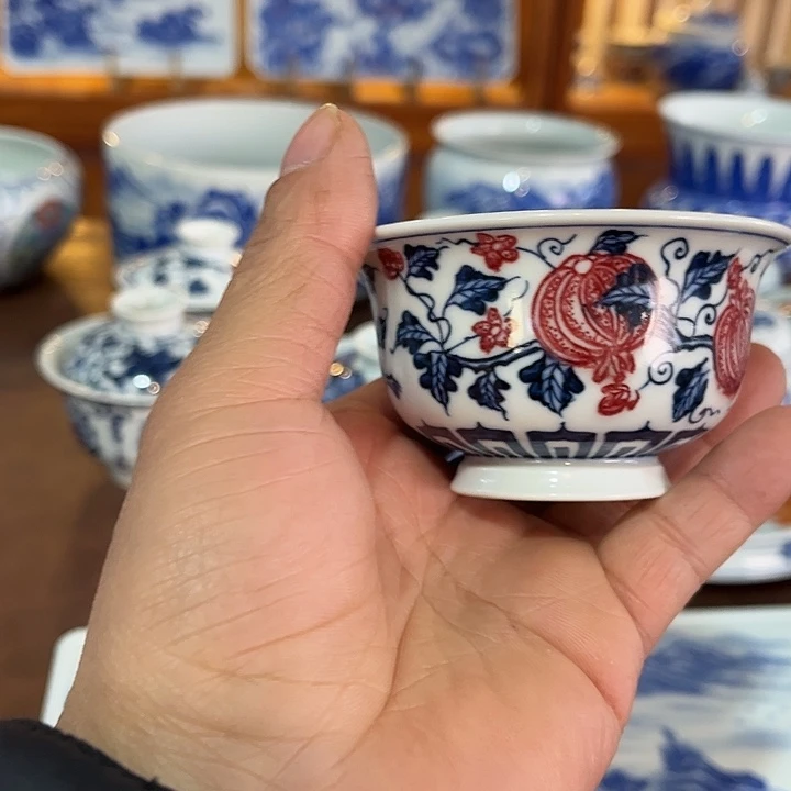 錡镇堂手工手绘杯