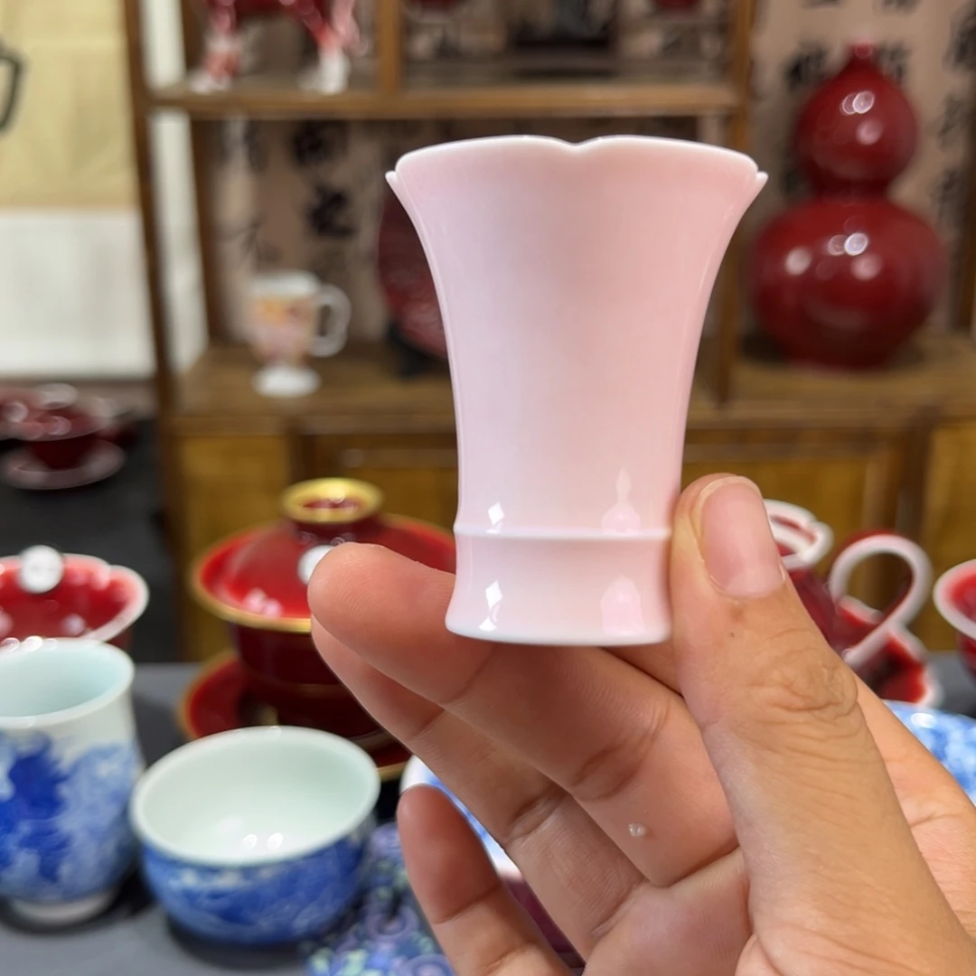 沃***林景德镇陶瓷浅行闻香杯福利大漏