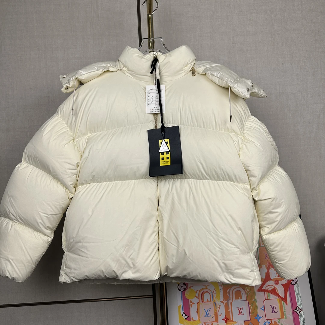 99新 MONCLER JS0023/99新/3码/Moncler盟可睐 拉链宽松羽绒服
