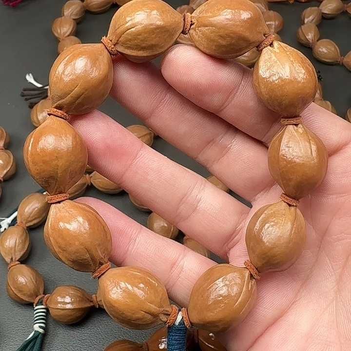 橄榄核手串/手链19✖️25原生态超精品梅林铁核