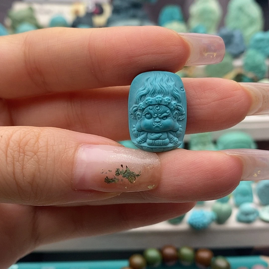 绿松石未镶嵌饰品