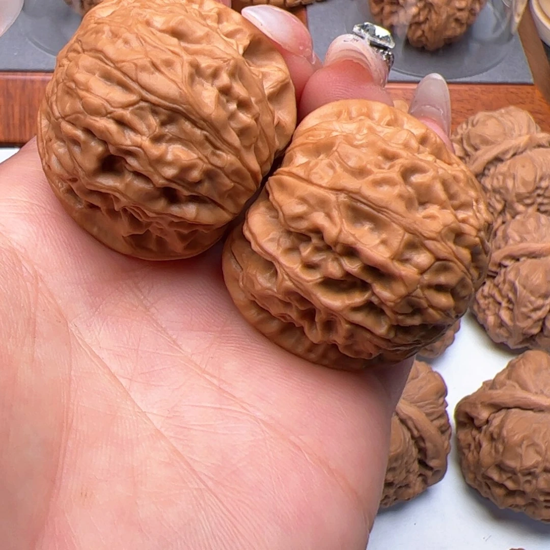 文玩核桃把件黄松峪38丽