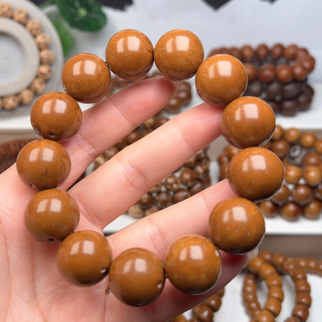 紫金鼠手串一**阳18.7光珠手串