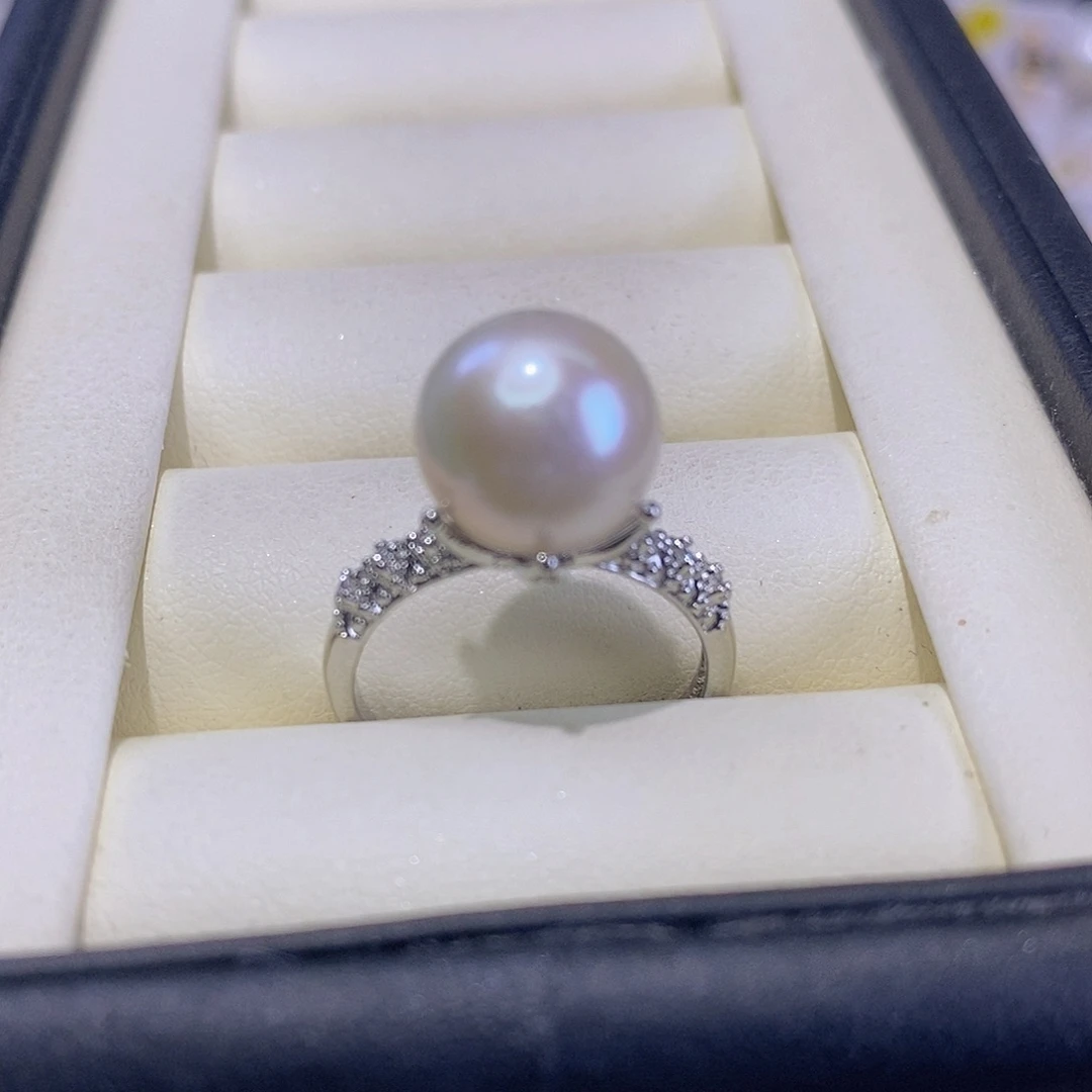 戒指合金淡水珍珠