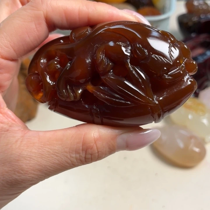 玛瑙/玉髓未镶嵌吊坠(不含链)