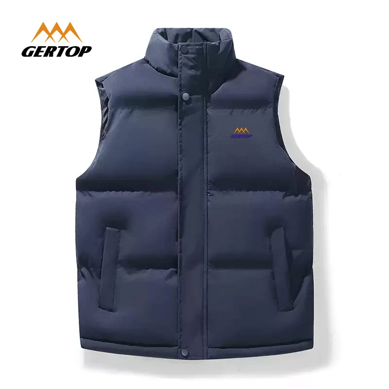 GERTOP山峰福利款秋冬户外百搭棉衣马夹908