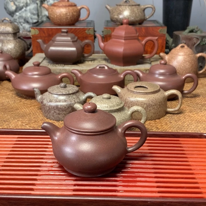 紫砂茶壶底槽清潘壶