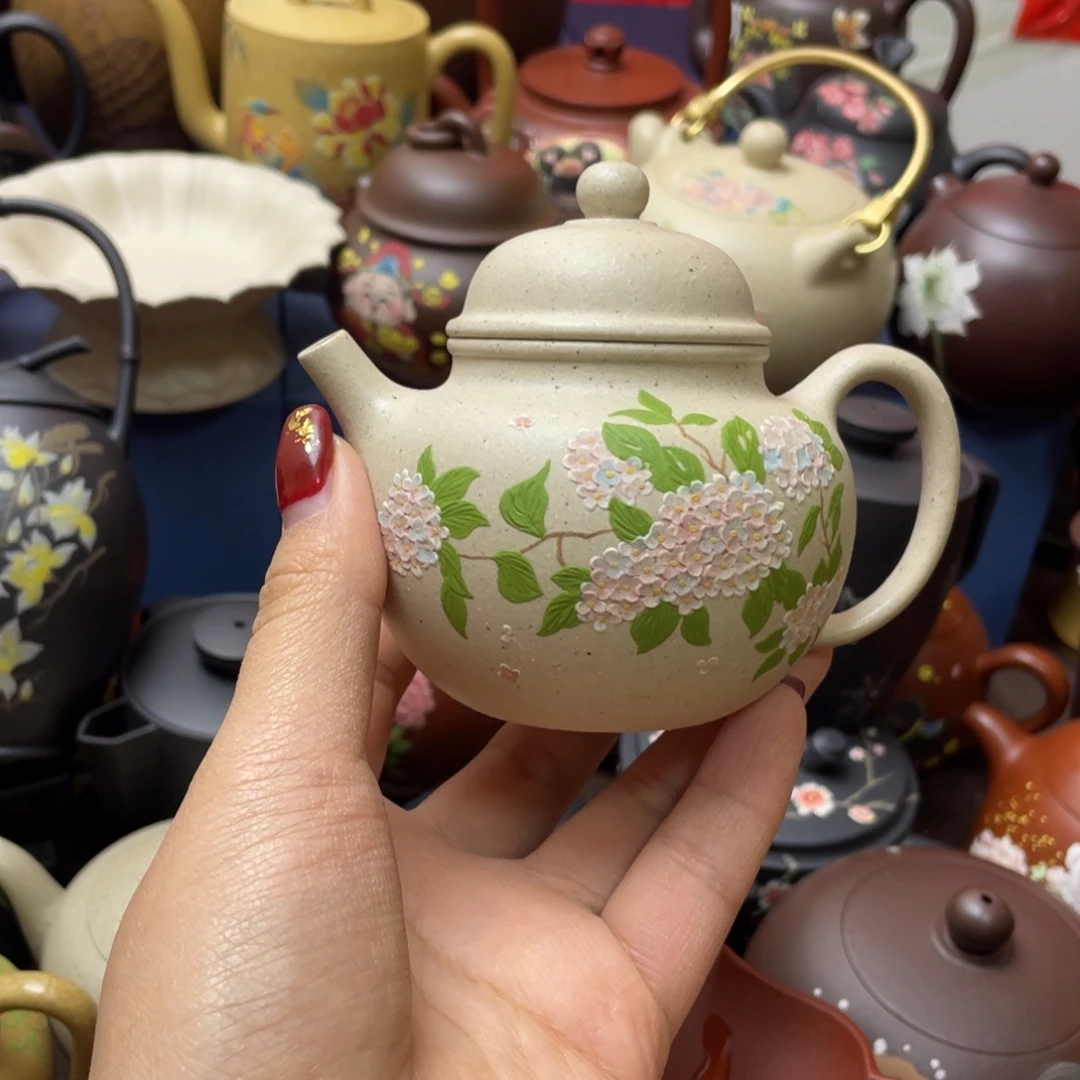 魔***笛红泥茶杯紫砂主人杯150cc