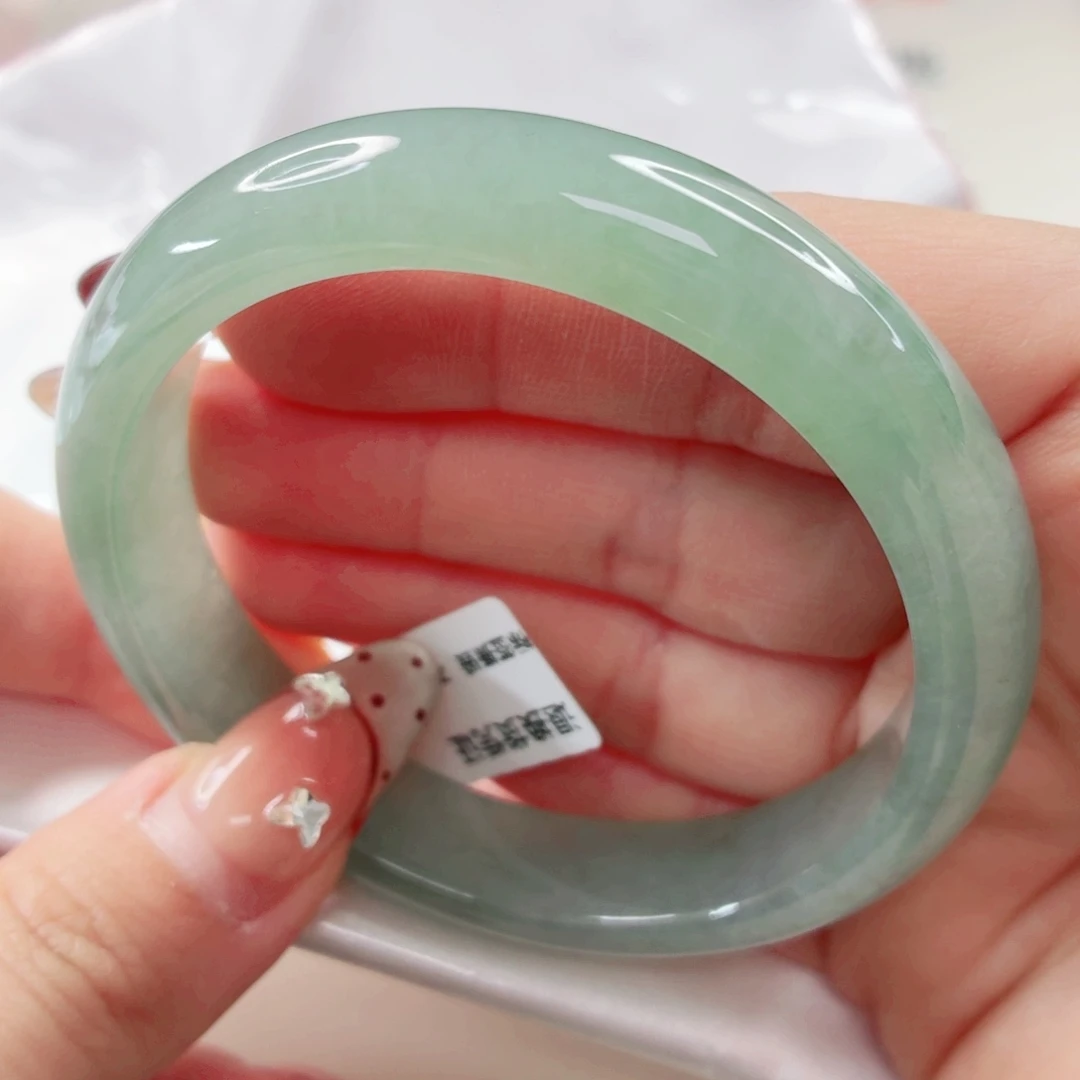 翡翠未镶嵌手镯58x482