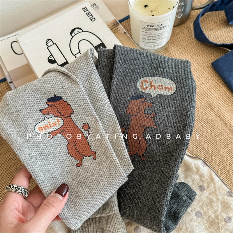 2025年儿童新款卡通印花打底裤