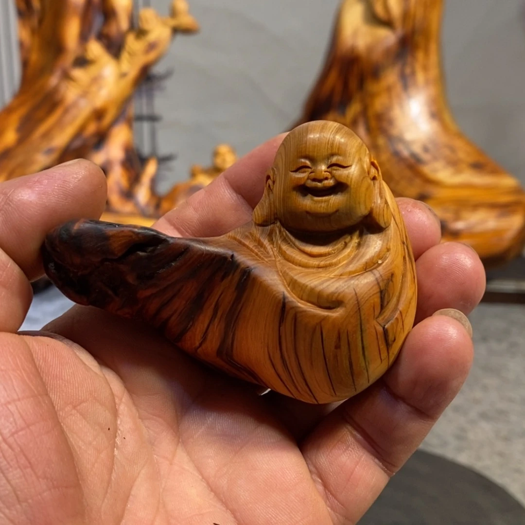 【闪购商品】柏木（崖柏）根雕木雕工艺品摆件家居厂家直销手把件