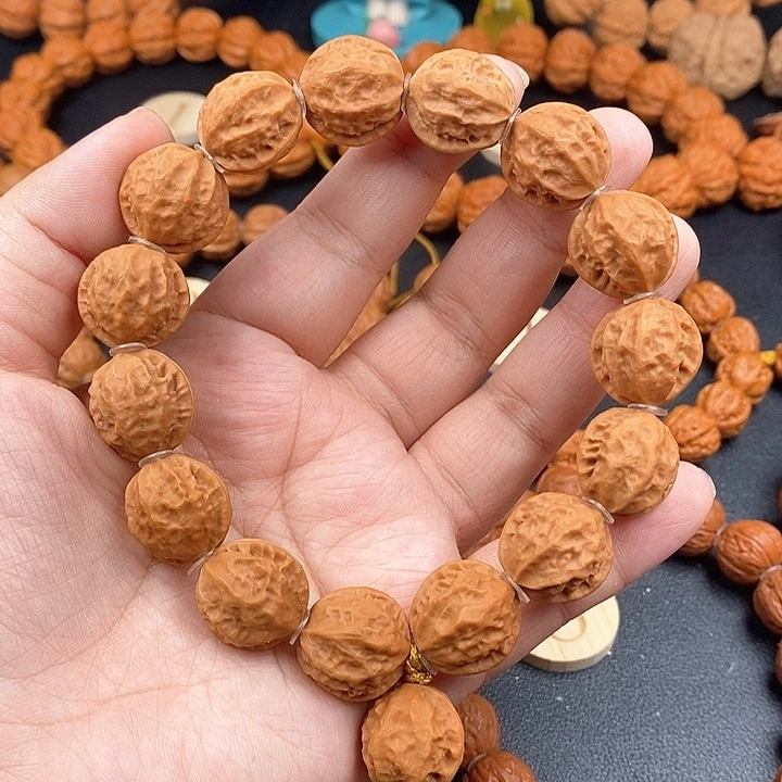文玩核桃手串原皮龟背手持
