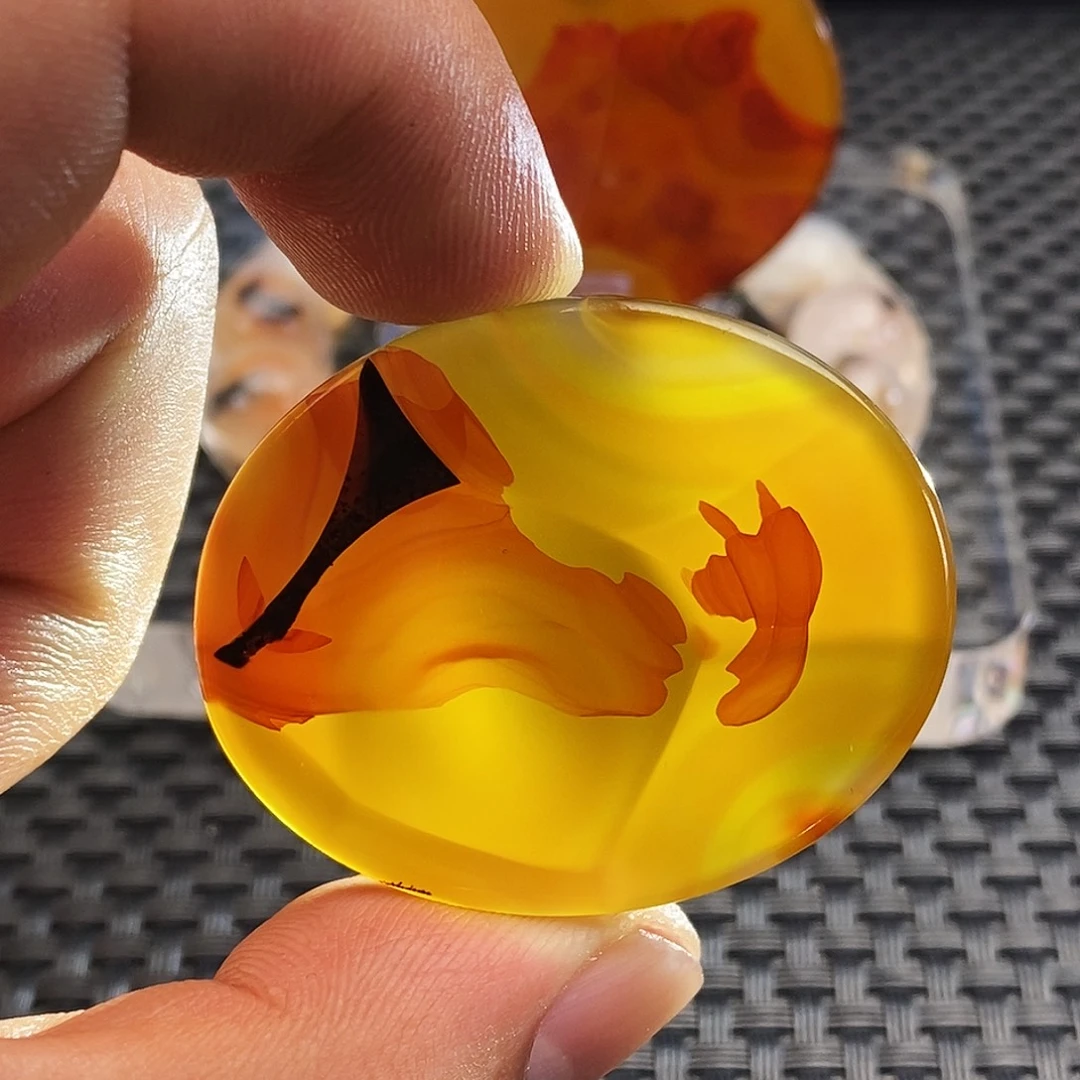 玛瑙/玉髓未镶嵌吊坠(不含链)21