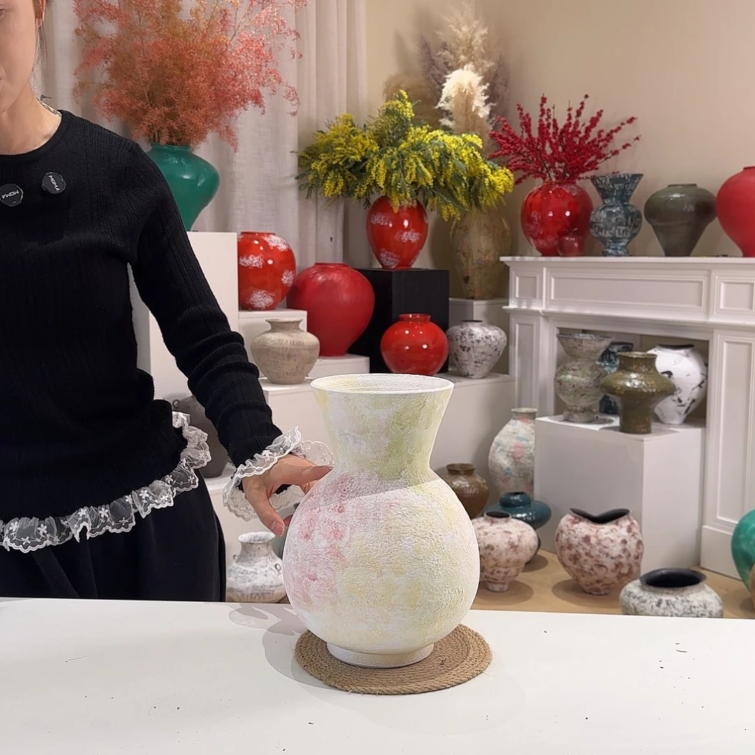 摆件花瓶口8高27闪拍81