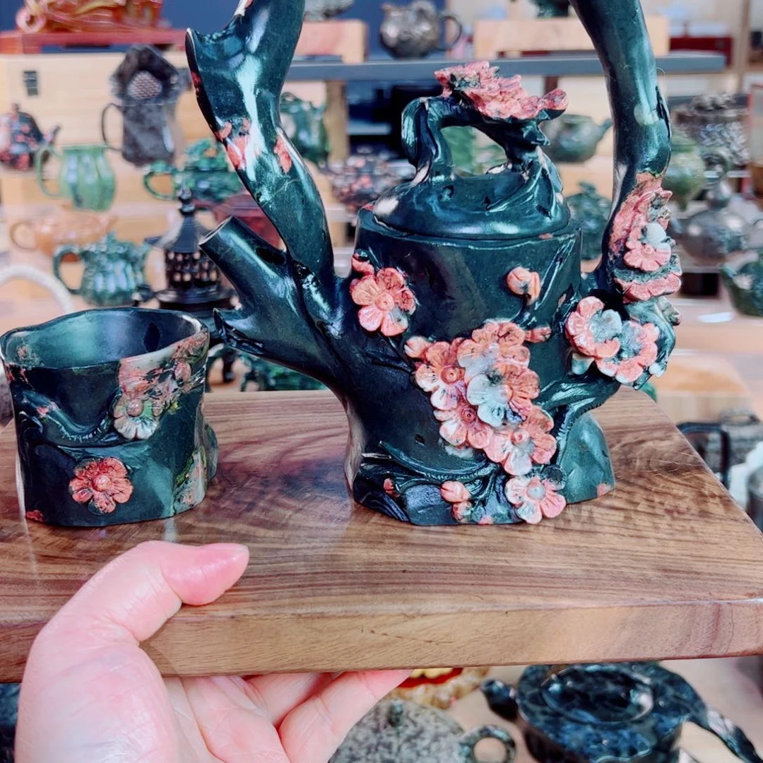 山***人天然石材手工雕刻