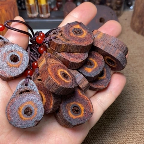 藤类A497降真香虫漏牌子发其一