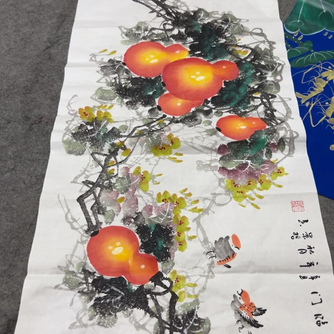 国画国画作品画心一张