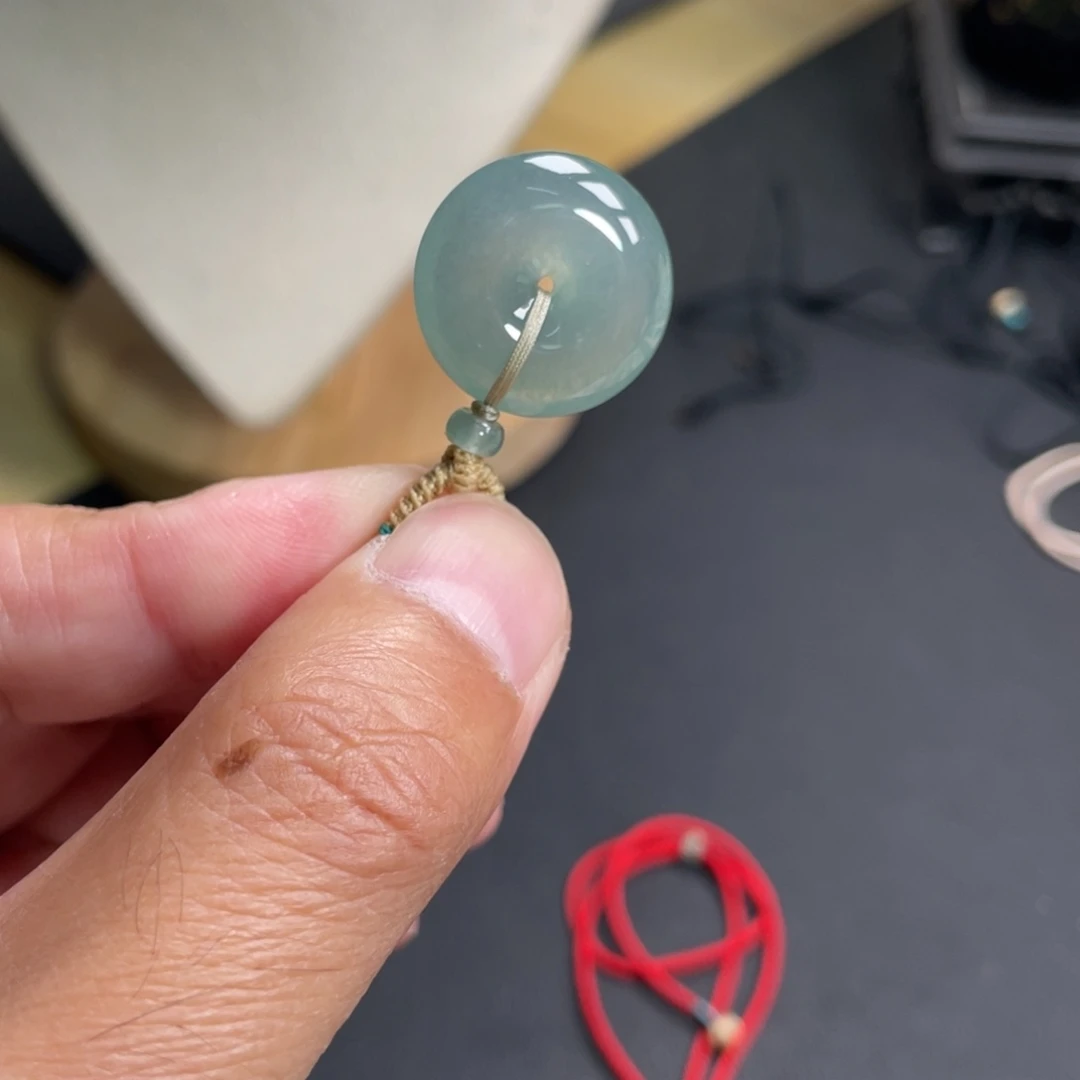 翡翠未镶嵌颈饰19.7-5.6