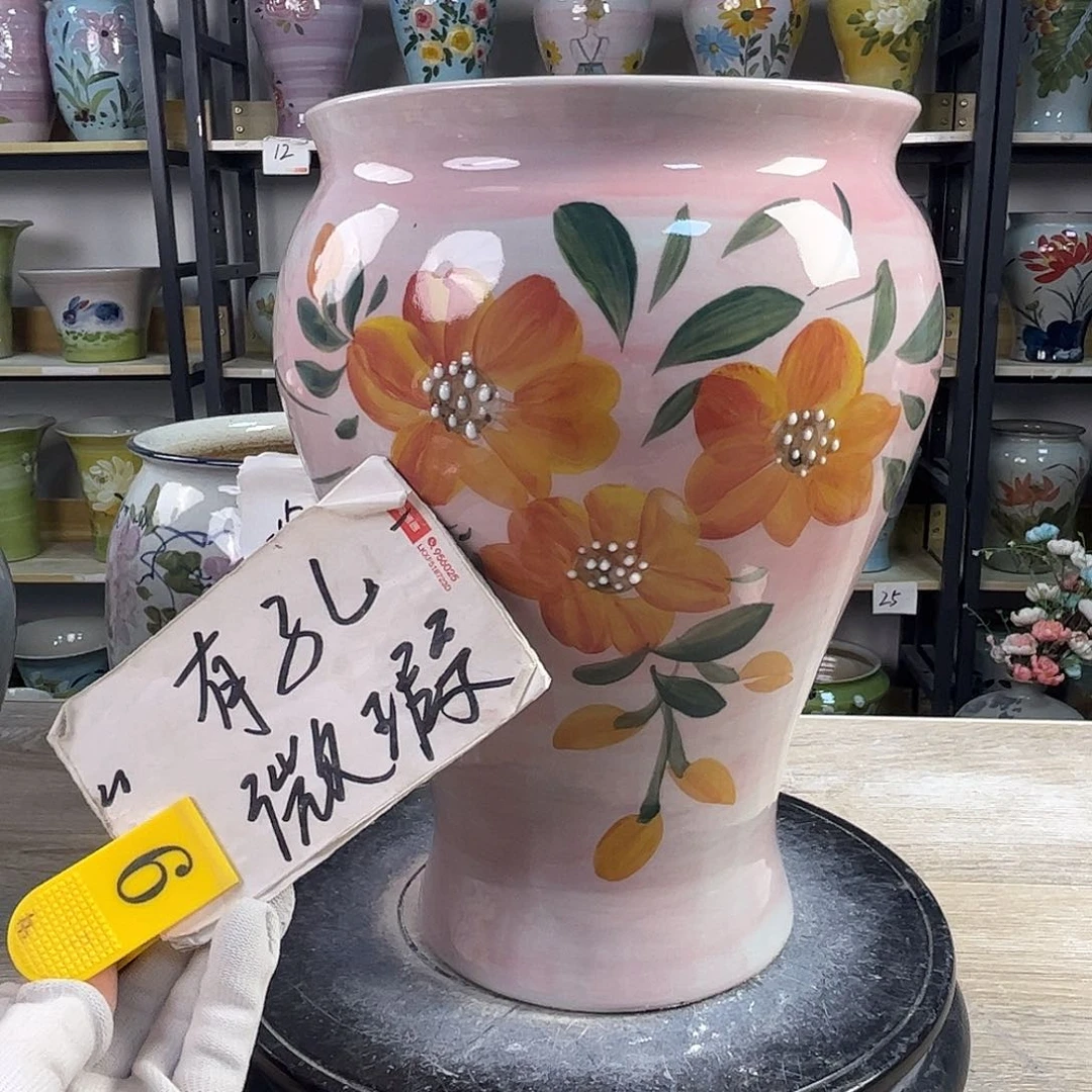 罐1tc景德镇陶瓷花盆