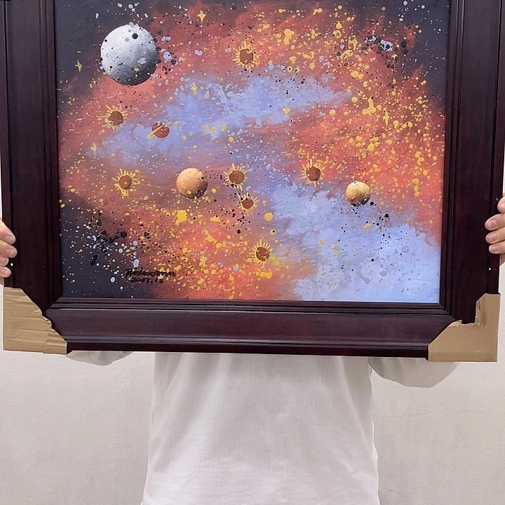国画毕晓民油画作品