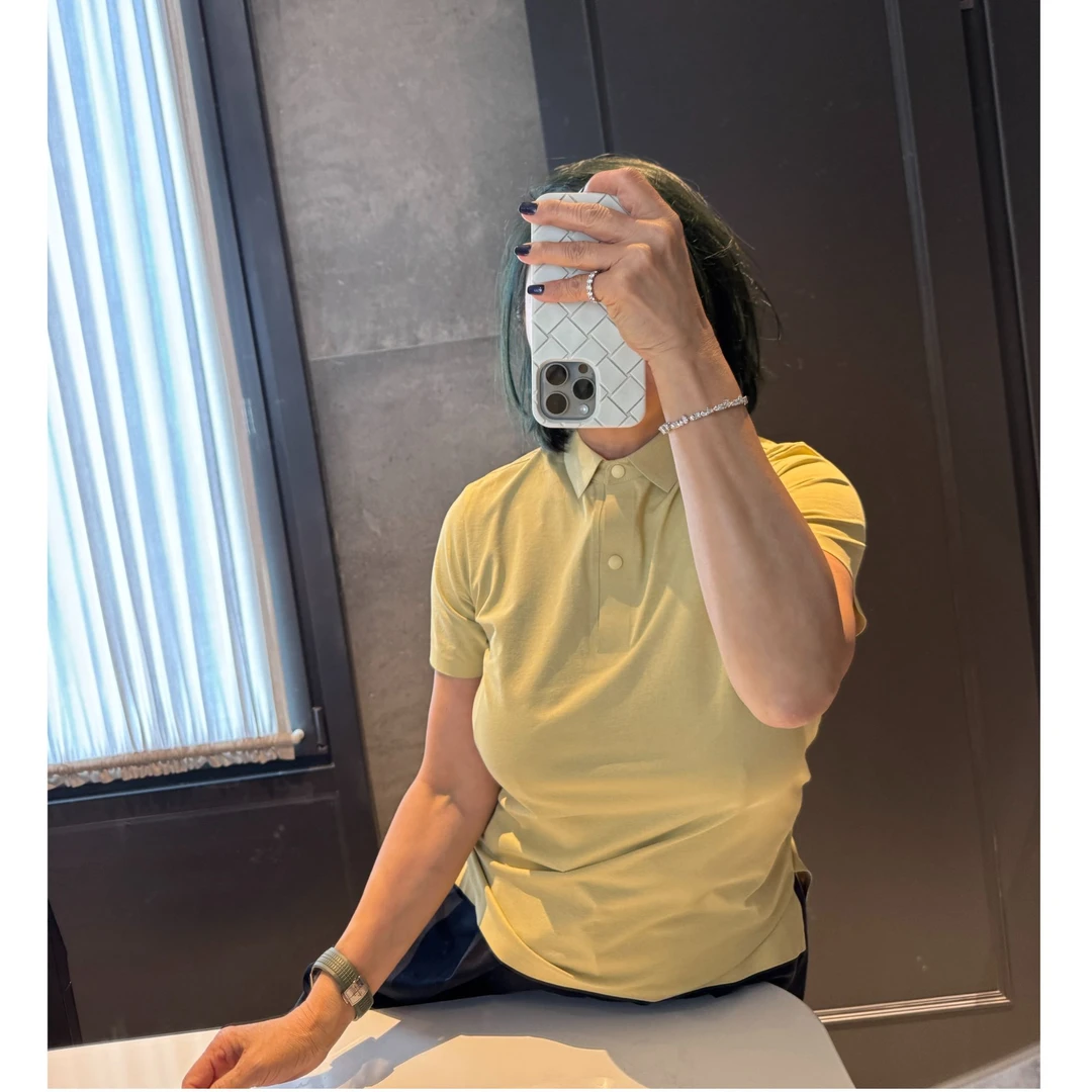 COCOLINDA | 三色POLO运动款男女CP短袖上衣T2947