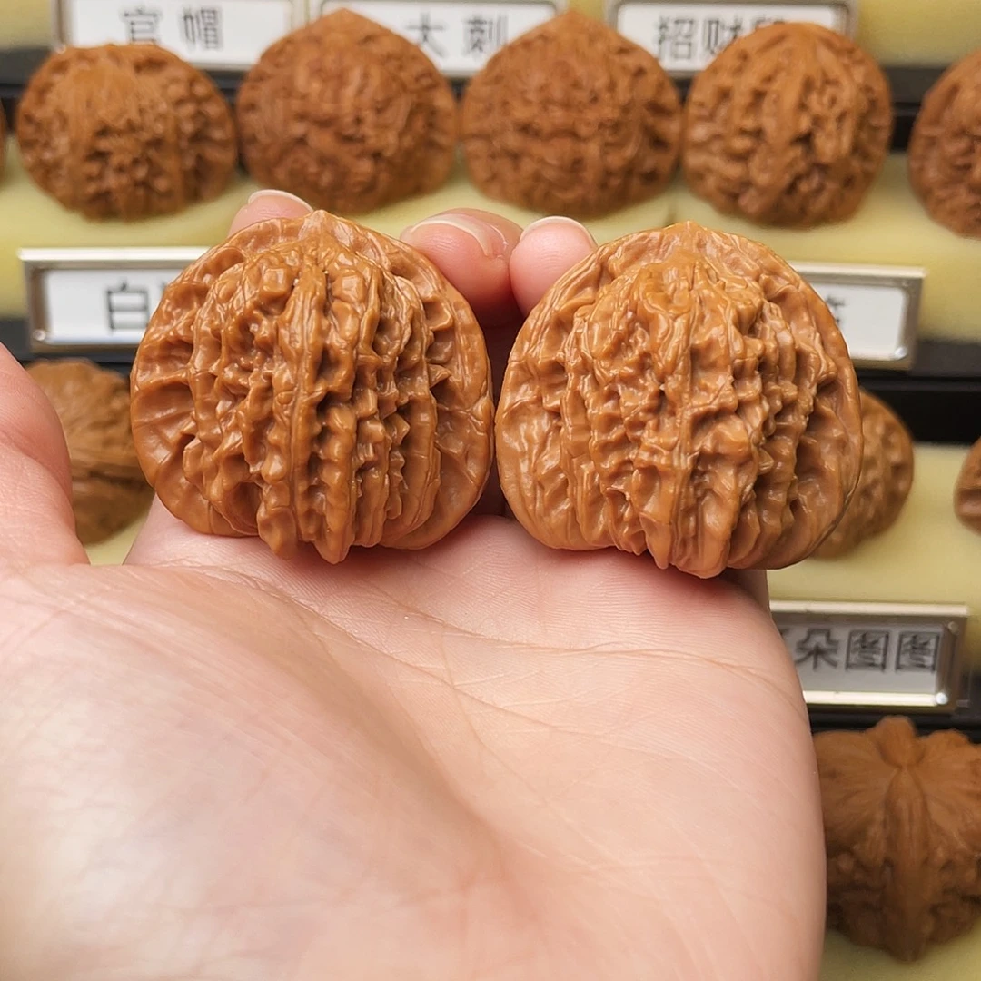 吊坠文玩核桃四座楼42全品316