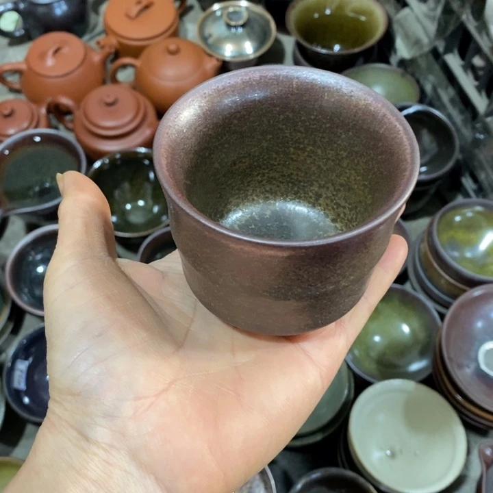 茶盏建阳建盏微瑕柴烧