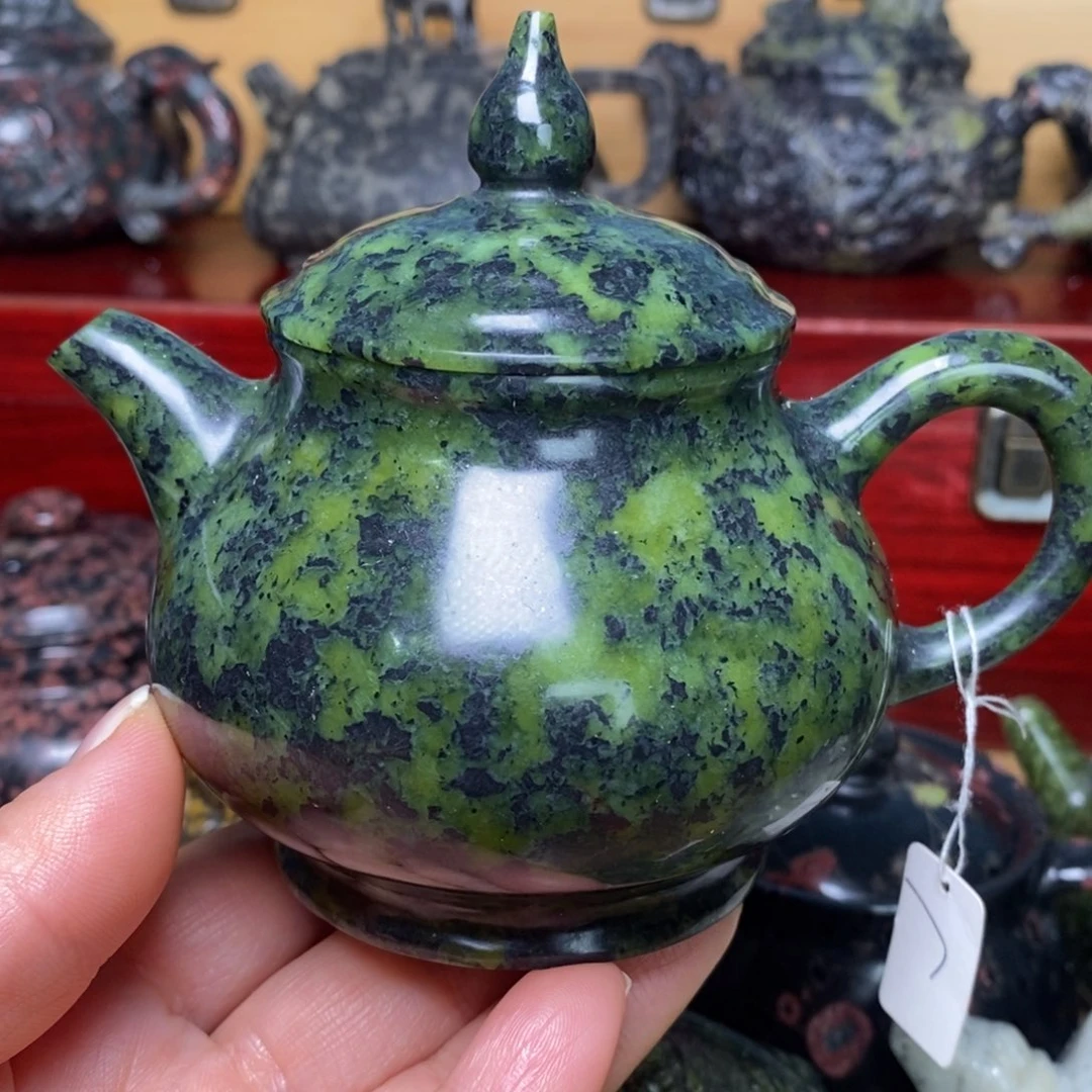 藏玉药王石潘壶230cc