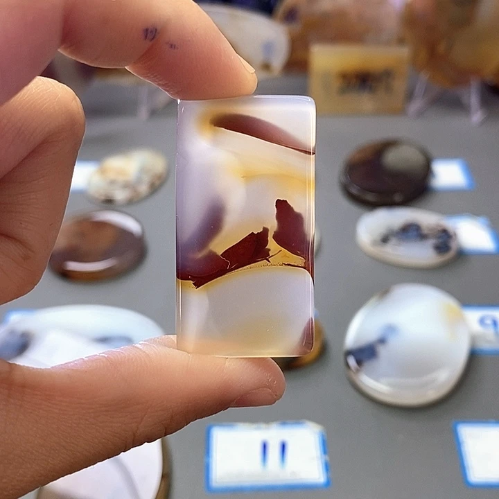 玛瑙/玉髓未镶嵌珠宝半成品