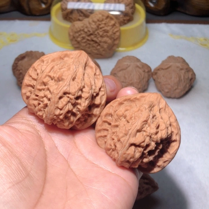 把件文玩核桃45火焰马蹄