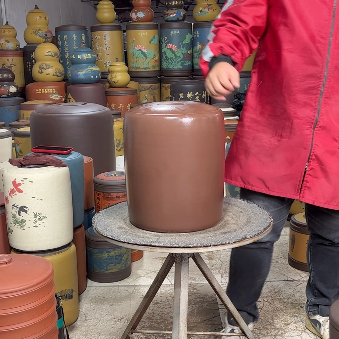 紫砂茶叶罐茶叶罐