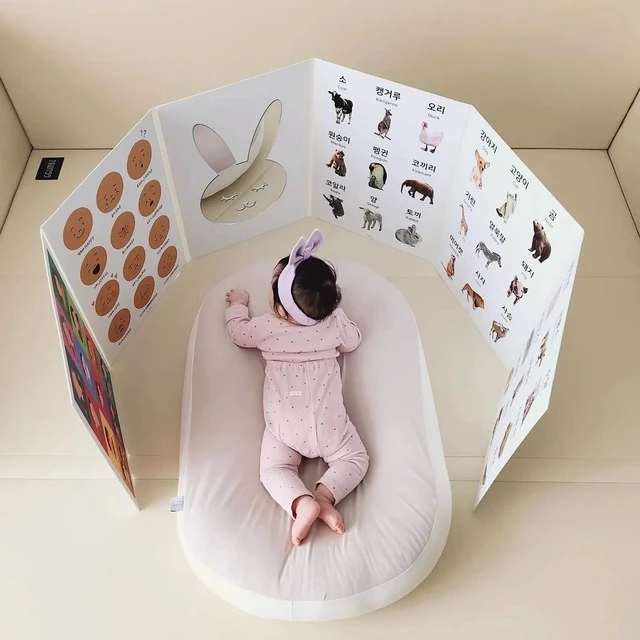 宝宝屏风书蒙氏早教认知卡婴儿益智玩具儿童数字动物专注力训练