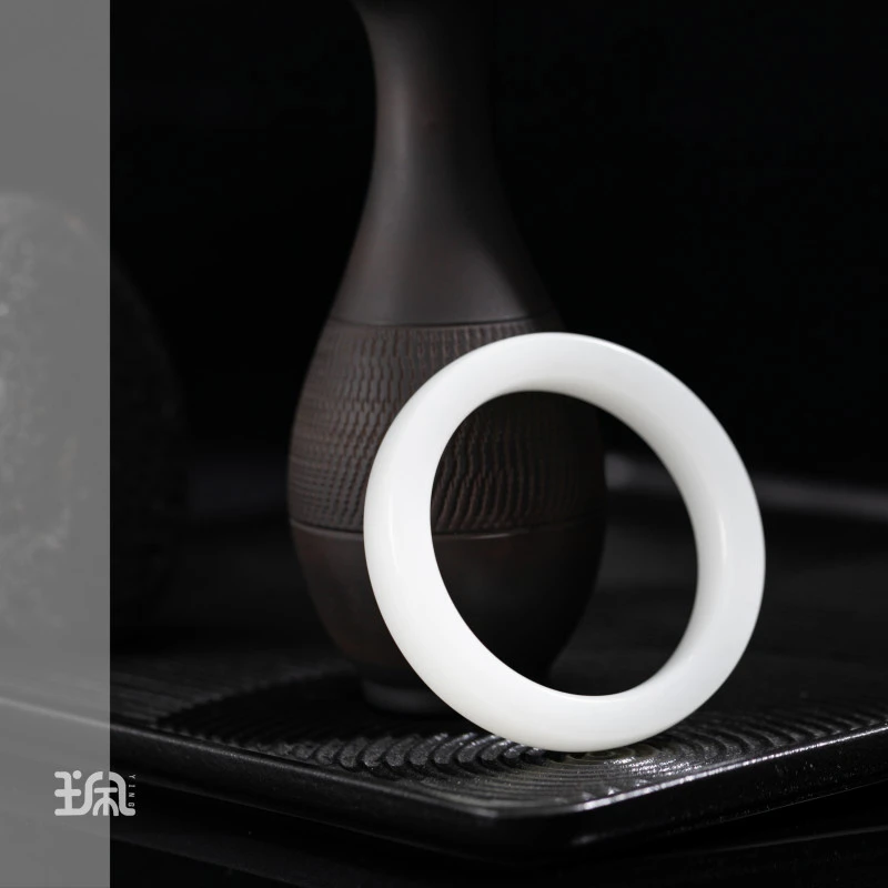 [微瑕]千秋雪|和田玉*手镯*未镶嵌CCC25071720多样性发其一（Y）