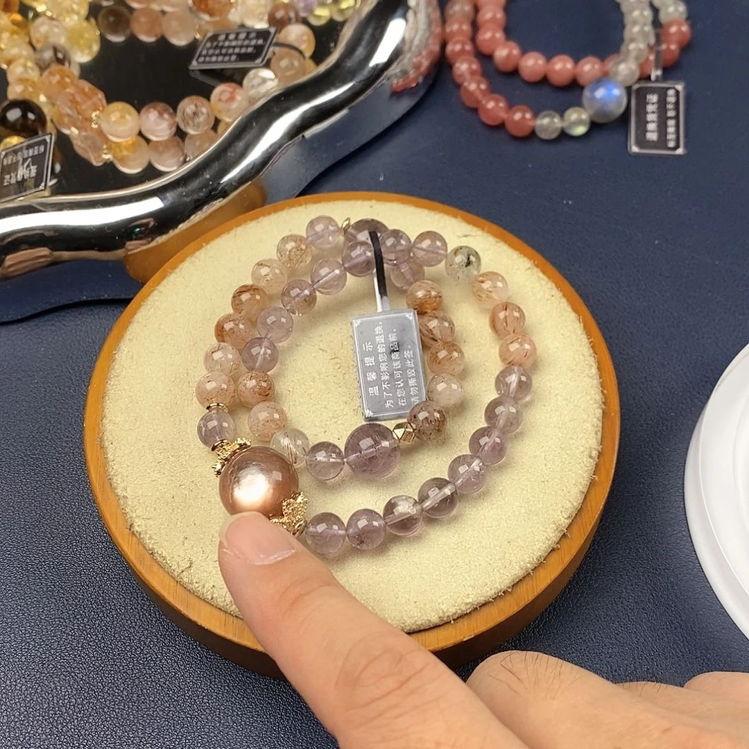 银S925镶嵌手链水晶