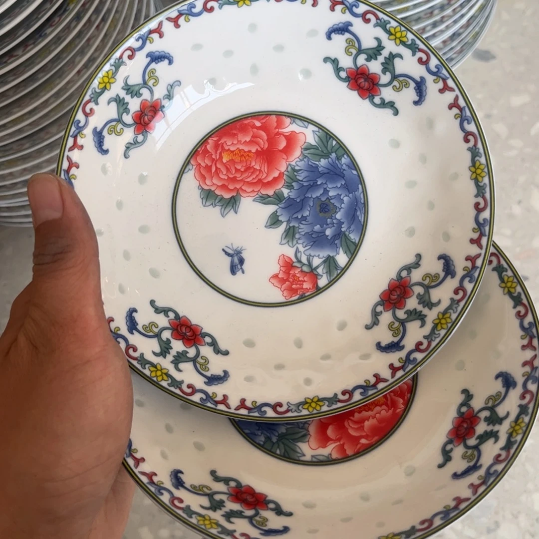 瓷片景德镇高温细白瓷餐具