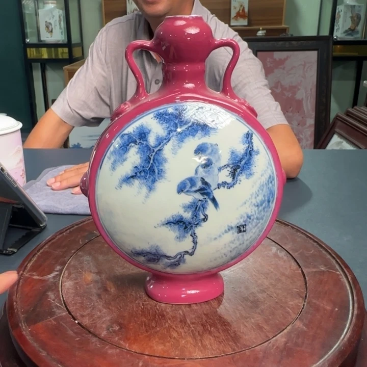 摆件景德镇陶瓷好好好