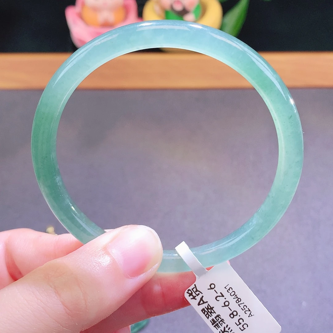 翡翠未镶嵌手镯天然翡翠